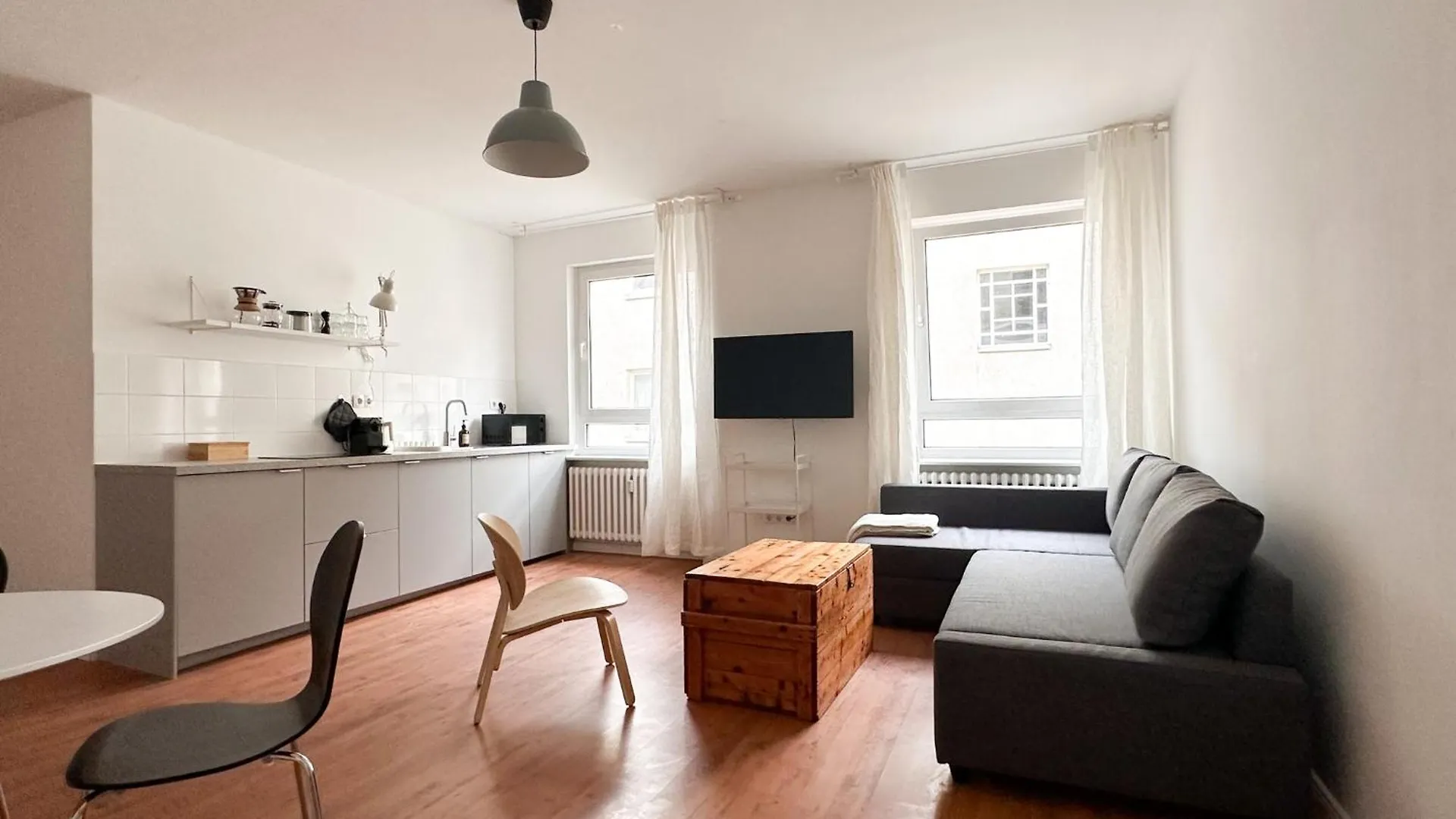 アパート Nook Design-Apartments Mit Kueche, Duschbad, Neben U-Bahn Station Aber Ruhig Gelegen ベルリン